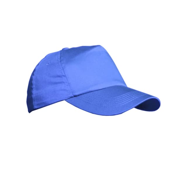 Result Result Men Plain Baseball Cap in Royal Royal One Size Male 5055747565201