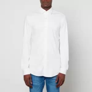 HUGO Mens Kenno Shirt - Open White - 39/15.5 Inches