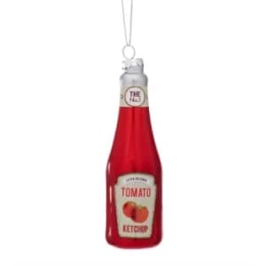 Ketchup Bottle Shaped Bauble