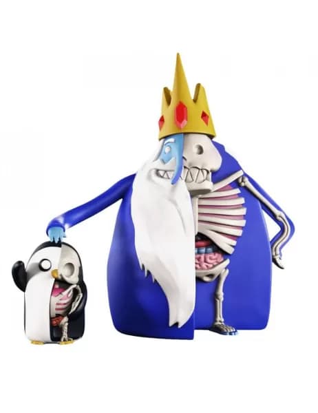 Adventure Time XXRAY PLUS Figures 2-Pack Ice King & Gunter 11-21 cm