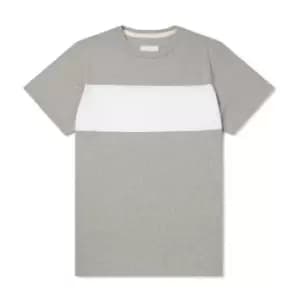 Albam Block Marl T Shirt - Grey