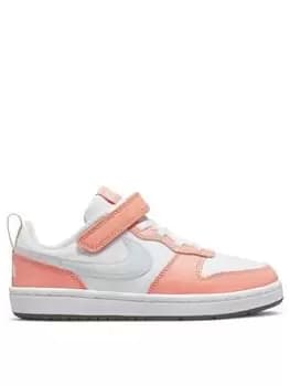 Nike Court Borough Low 2 Se Trainers - White/Pink