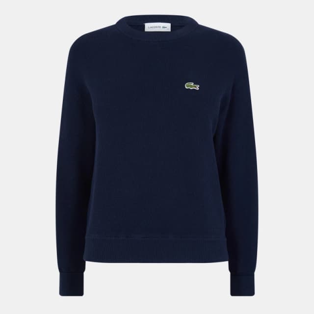 Lacoste Crew Sweater Navy Blue female 6 (34)