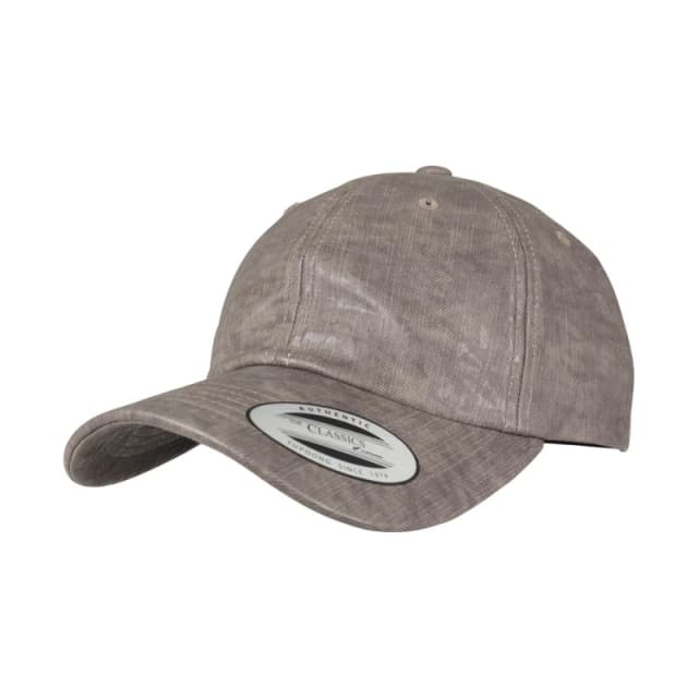 Flexfit Womens PU Coating Low Profile Cap in Taupe Female One Size