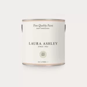 Laura Ashley Matt Emulsion Paint Pale Dove Grey 2.5L
