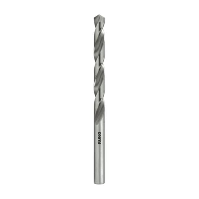 RUKO 214102 Twist Drill Bit Ø: 10.2mm, Length: 87mm, High-speed steel, Right cutting, Angle: 25-30° High-speed steel Twist Drill Bit (5774)