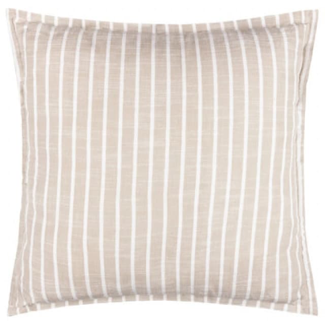 Yard Hessle Stripe 100% Cotton Outdoor Cushion in Green Size: 45cm x 45cm Green Unisex 45cm x 45 cm
