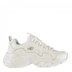 Skechers Lifestyle D Lite 3.0 Proven Force Trainers - White