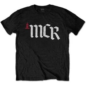 My Chemical Romance - MCR Logo Unisex Large T-Shirt - Black