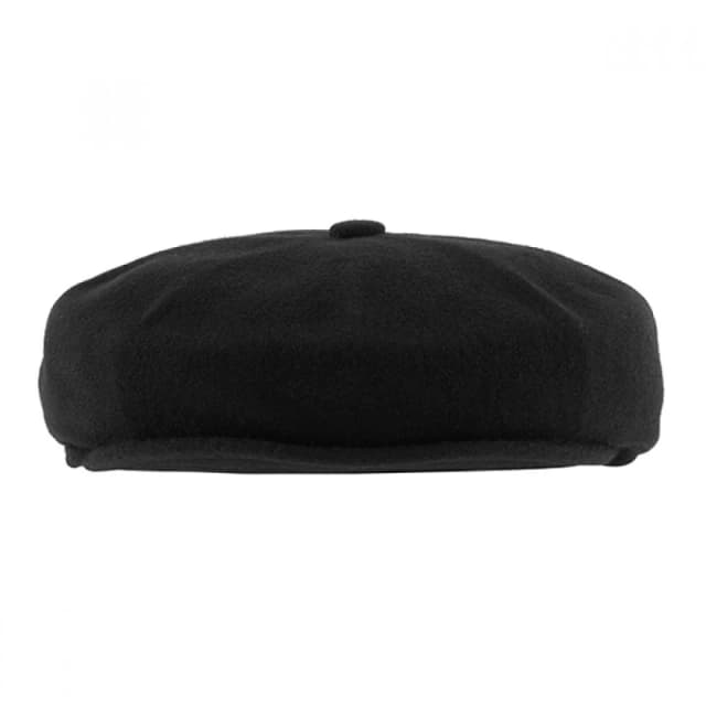 Kangol Gravoche wool beret Kangol Hawker Noir Unisex L