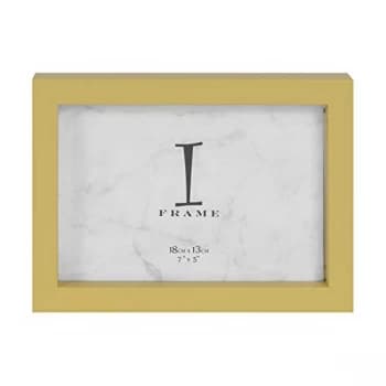 7" x 5" - iFrame Yellow Photo Frame