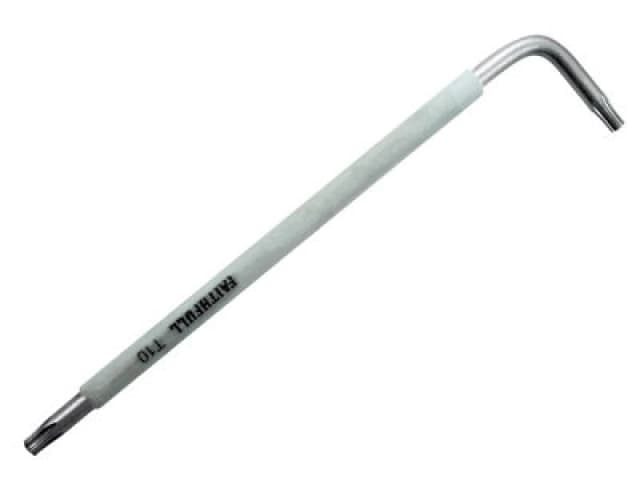 Faithfull Colour Coded Torx Star Key T10 FAIHKT10