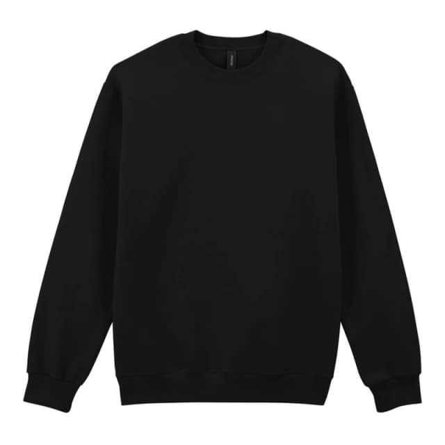 Gildan Mens Hammer Maxweight Sweatshirt in True Black Size: Small True Black Male S