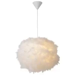 Lucide GOOSY Soft - Pendant Light - Ø50cm - 1xE27 - White