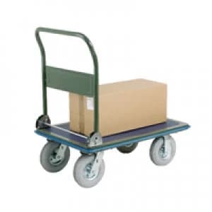 Slingsby Pressed Steel Platform Truck Chrome 383495