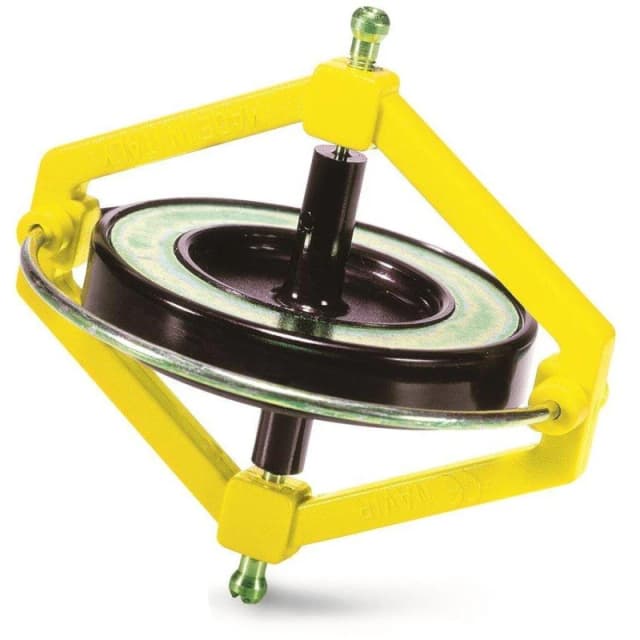 Navir Space Wonder Gyroscope - Yellow Yellow unisex