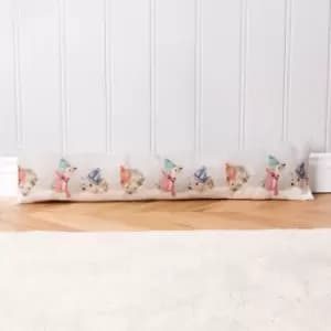 Evans Lichfield Snowy Hedgys Draught Excluder MultiColoured