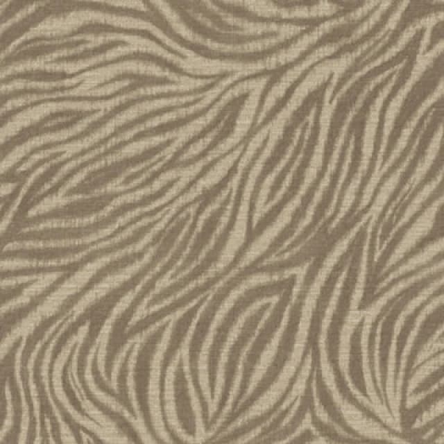 Grandeco Ankara Modern Zebra Print Textured Wallpaper, Deep Neutral