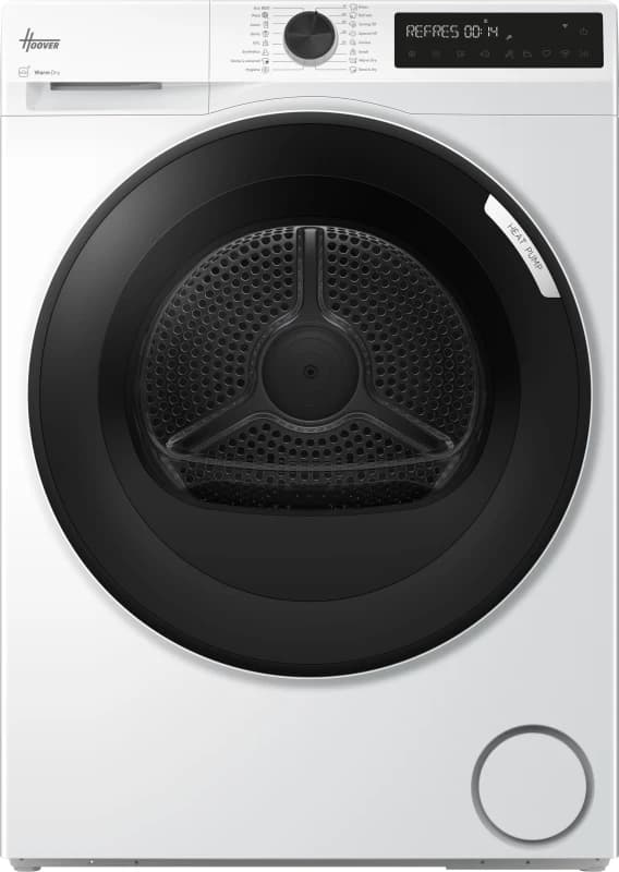 HOOVER Pro Dry Series 3 HBR 10N2BX-80 WiFi-enabled 9KG Heat Pump Tumble Dryer - White 8059019118284