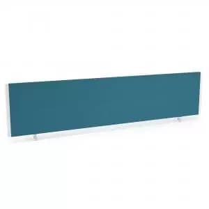 ImpulseEvolve Plus Bench Screen 1800 Bespoke Maringa Teal White Frame
