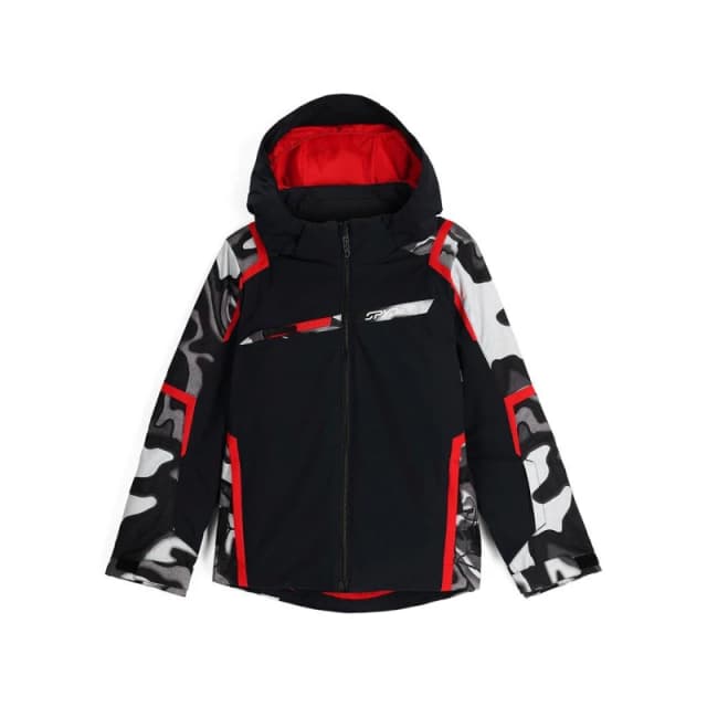 Spyder Challenger Jacket Juniors - Black 5 - 6 Years