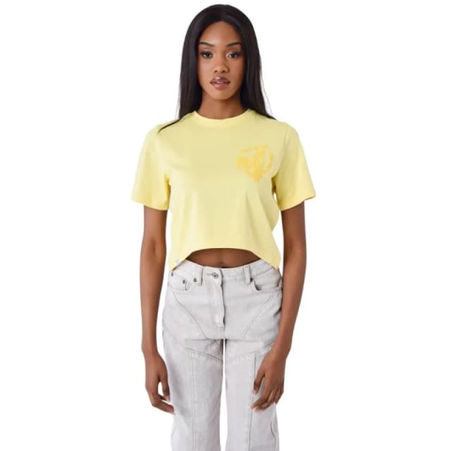 Project X Paris Woman's heart T-Shirt Project X Paris Jaune Female XS