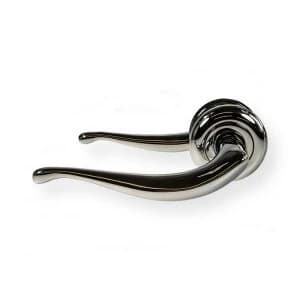 LocksOnline Goccia Lever Door Handle on Round Rosette