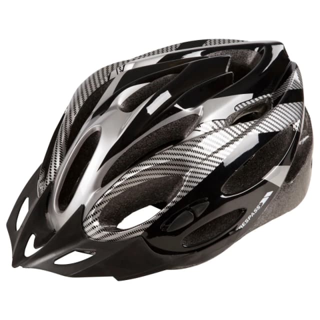 Trespass Trespass Crankster Cycling Helmet in Black Size: Small/Large Black S/M Unisex 5059958468993