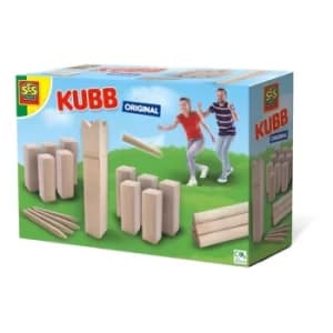 SES CREATIVE Childrens Kubb Original Game, 8 Years and Above (02299)