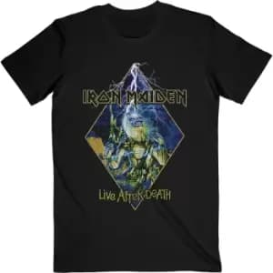 Iron Maiden - Live After Death Diamond Unisex X-Large T-Shirt - Black
