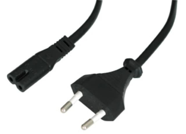 Lindy 30423 power cable Black 5m CEE7/16 C7 coupler