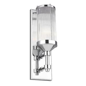 1 Light Indoor Wall Light Chrome IP44, G9