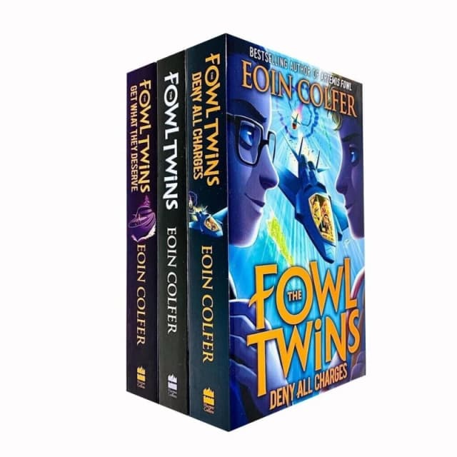 The Fowl Twins Series 3 Collection By Eoin Colfer Deny All Charges Get What They Deserve Eoin Colfer Books