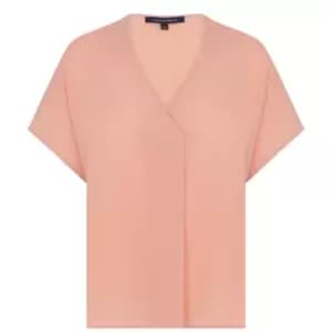 French Connection Crepe Light Top - Pink