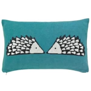 Scion Bedding, Spike Cushion, Kingfisher