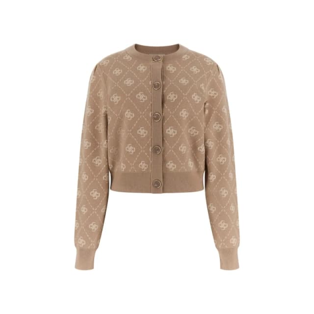 Guess Womens cardigan Guess Sarah 4G Beige Female XL