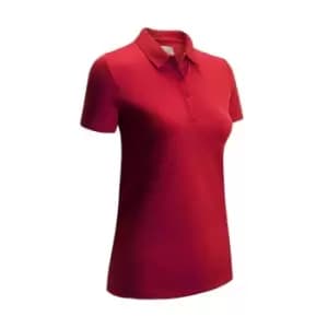 Callaway Solid Polo Shirt Ladies - Red