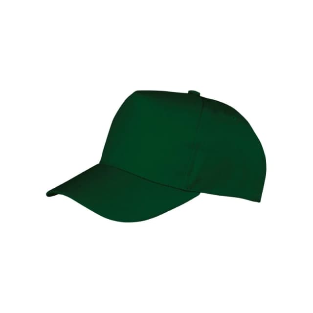 Result Womens Plain Orange Cap in Bottle Green Bottle Green Female One Size