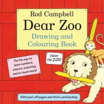 The Dear Zoo Drawing and Colouring Book by Rod Campbell Paperback