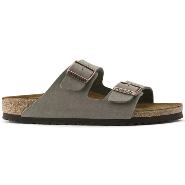 Birkenstock Sandals Birkenstock Arizona Birko-Flor Birkibuc Gris Unisex 39