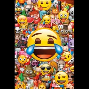 Emoji Collage Maxi Poster