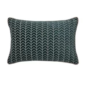 Harlequin Oscillation Cushion 40cm x 60cm, Navy