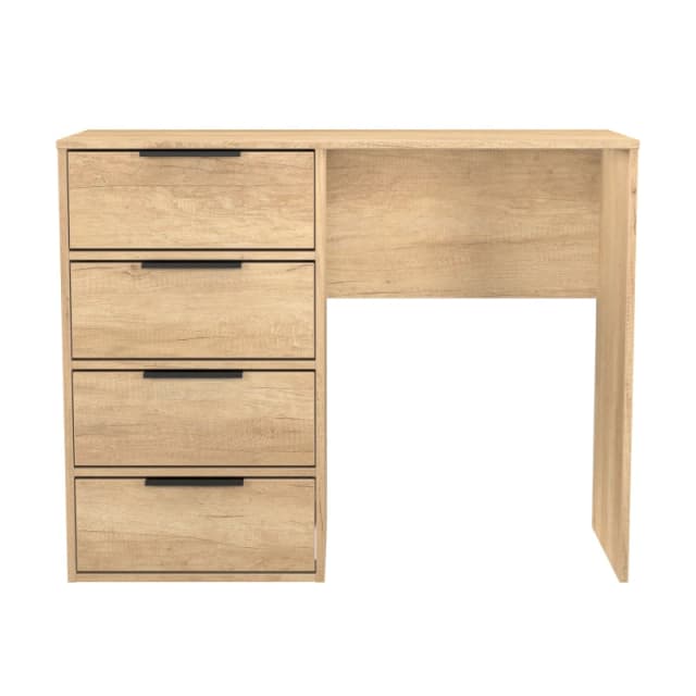 Ready Assembled 2 U Fuji 4 Drawer Vanity (Ready Assembled) in Natural Natural Unisex