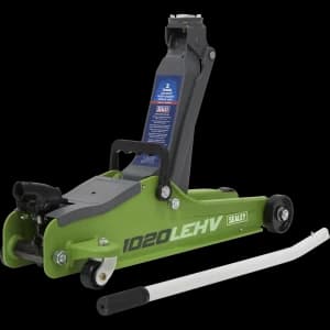 Sealey 1020LE Low Entry Yankee Trolley Jack 2 Tonne Green