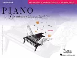 primer level technique and artistry book piano adventures faber nancy and f