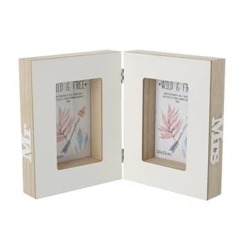Wooden Photo Frame Mr Mrs By Heaven Sends