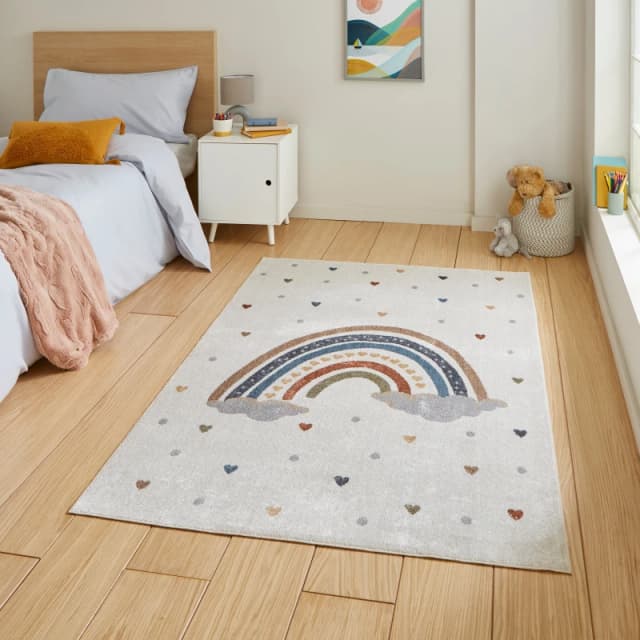 Vida Rainbow Washable Rug