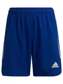 adidas Condivo 22 Match Day Shorts, Black/White, Size 11-12 Years