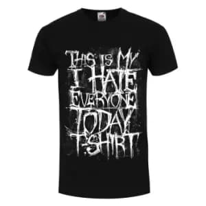 Grindstore Mens This Is My I Hate Everyone Today T-Shirt (L) (Black)