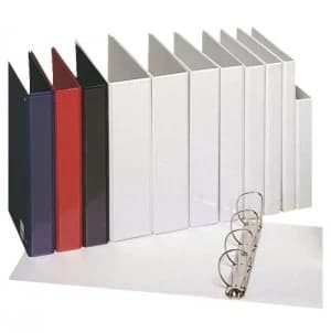 Esselte Essentials Pres Binder A4 60mm 4 D-Ring Blue PK10